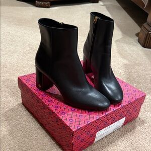 Tory Burch Black Ankle Boots